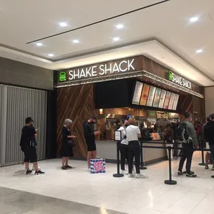 A line up for Shake Shack food and shakes! 8/4/21