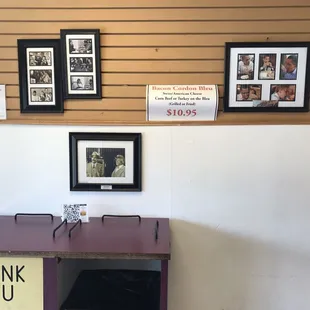 Pictures on the wall black history