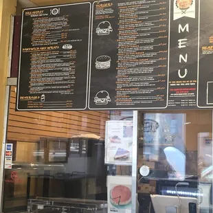 Part of the menu
