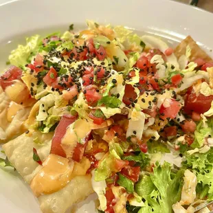 Poke nachos