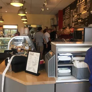 sushi and sashimi, interior