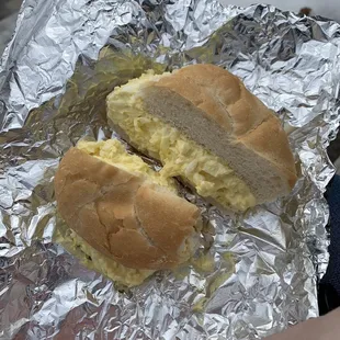 Egg salad sandwich