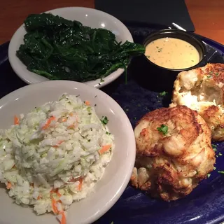 LIGHT AND HEAVY CRABCAKES