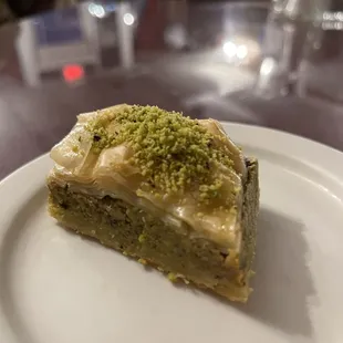 Pistachio baklava