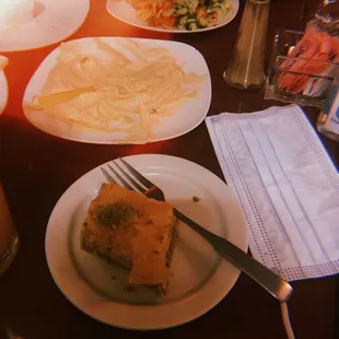 Baklava &amp; Greek Fettoush Salad