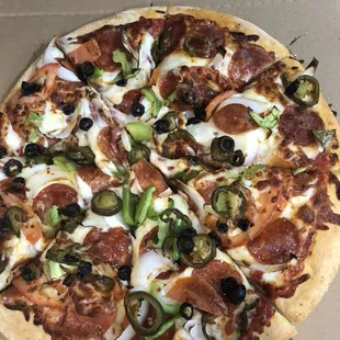 build your own pizza!!
