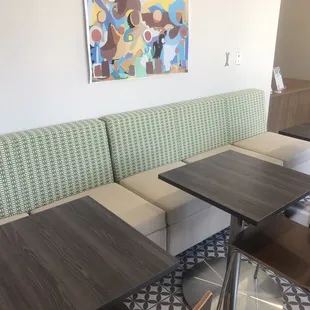 Comfy seating area
