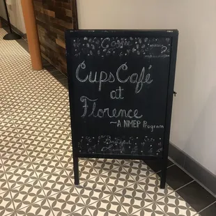 Sidewalk sign
