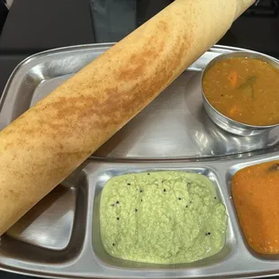 Peri- Peri Chicken Dosa