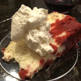 Red velvet cheesecake
