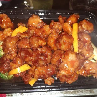 orange chicken
