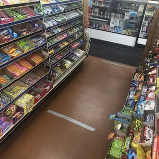a grocery store aisle