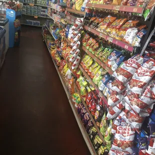 a grocery store aisle