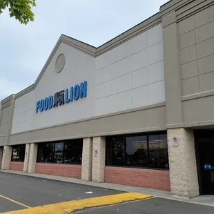 the front of the store