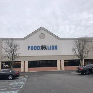 the front of the store