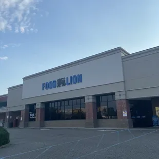 the front of the store