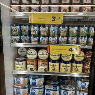 a display in a grocery store