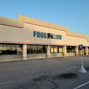 the front of the store