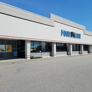 the front of the store