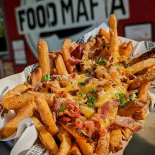Bacon cheese Fries