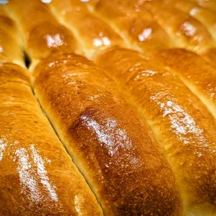 Fresh housemade hand rolled lobster roll and hotdog buns!