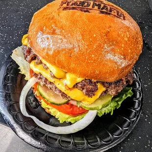 Classic double Smash Burger