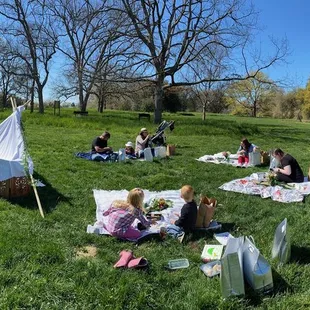 Social distanced picnic
