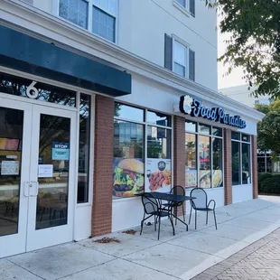 Store front - attached to Gong Cha