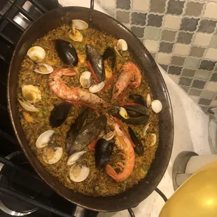 Seafood Paella