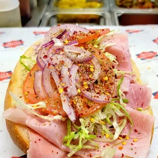 Classic Imported Ham Hoagie
