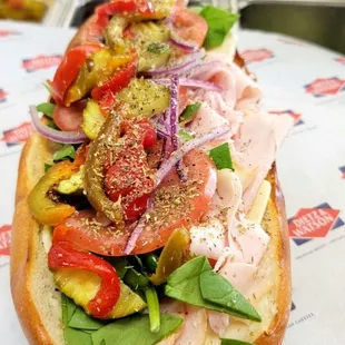 Gourmet Turkey Hoagie