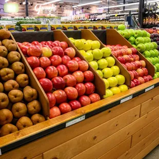 Produce Department features a mix of local, conventional and organic fruits, vegetables, cut produce and dressings.
