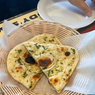 Garlic naan