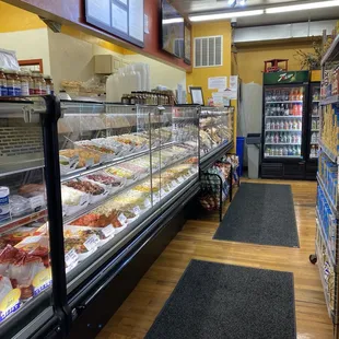 Deli - where u order sandwiches