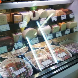 More meats, cheeses, and salad mixes