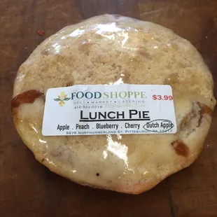 Mini Dutch Apple Pie... $3.99 before tax