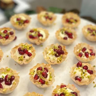 Appetizers made by private chef