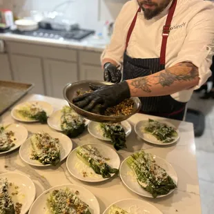 Private chef catering