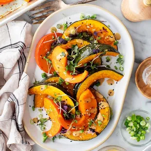 Seasonal Squash for a brunch.