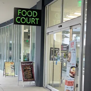 Entrance to the Food Source