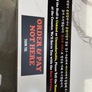 Quite ironic, bc all the staff have been kind, but the owner is the only one giving us poor service, causing us to feel uncomfortable.