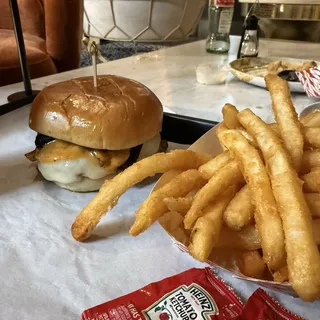Mushroom Beef Burger
