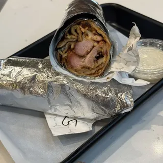 Chicken Garlic Mayo Roll