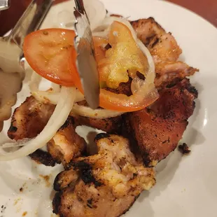 Malai boti(not sure it was)