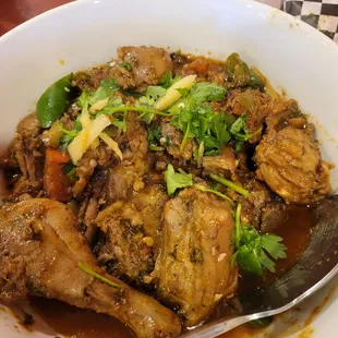 Karahi chicken (half)