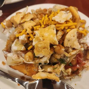 Samosa chaat