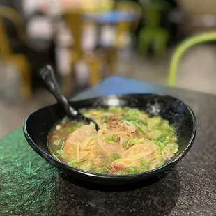 Wonton Mee Noodle Soup