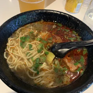 Szechuan Beef Noodle Soup