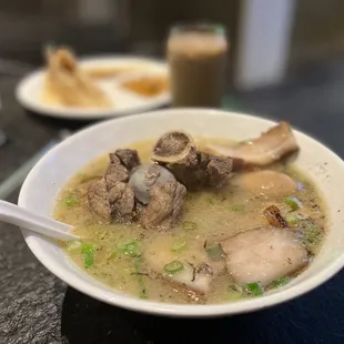 Garlic Bone Marrow Noodle Soup