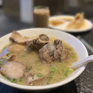 Garlic Bone Marrow Noodle Soup